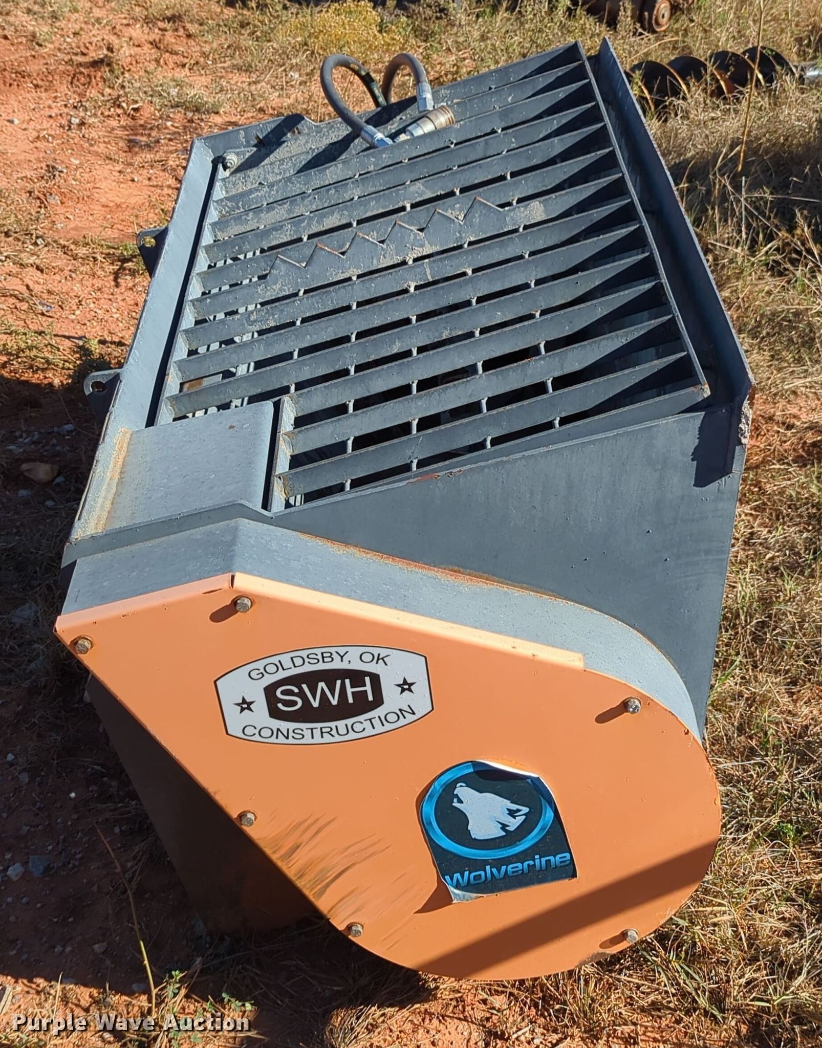 Wolverine skid steer concrete mixer in Goldsby, OK Item LY9482 for