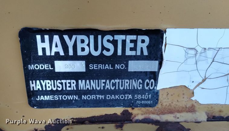 image for item DJ7033 HayBuster 256  bale processor