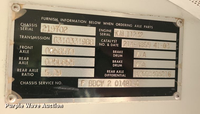 image for item DK4150 2005 Blue Bird Vision  school bus