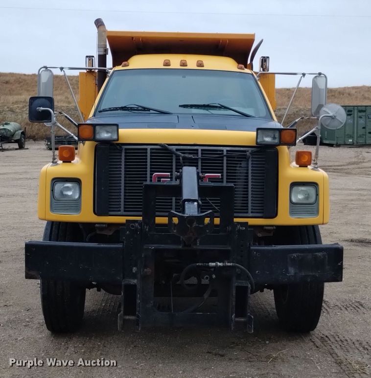 image for item DK8898 2001 GMC C7500  dump truck