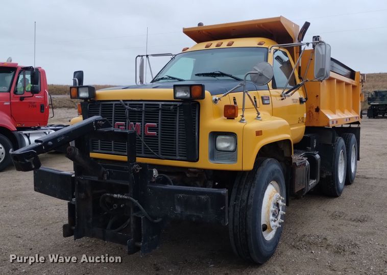 image for item DK8898 2001 GMC C7500  dump truck