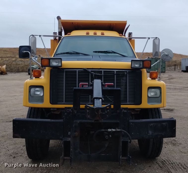 image for item DK8898 2001 GMC C7500  dump truck