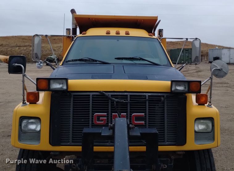 image for item DK8898 2001 GMC C7500  dump truck