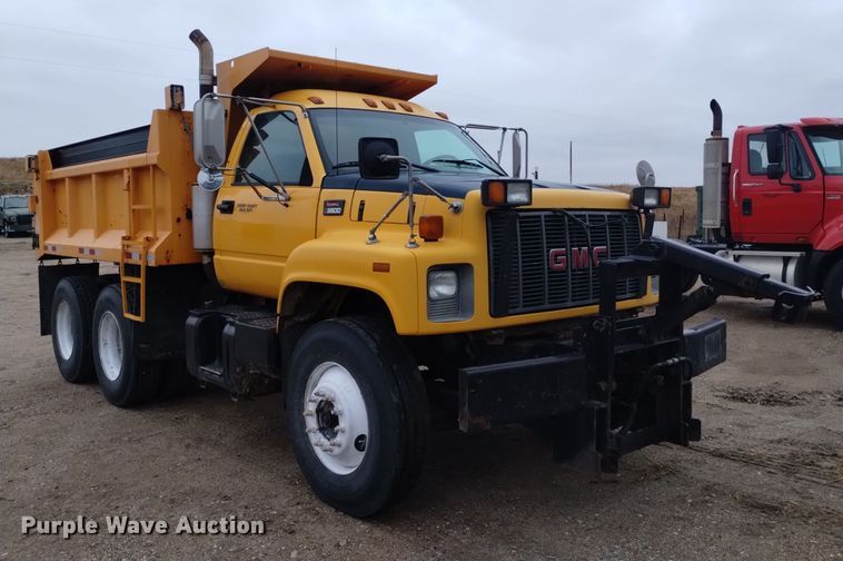 image for item DK8898 2001 GMC C7500  dump truck
