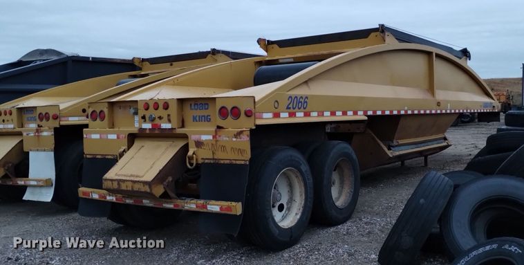 image for item DK8902 2006 Load King 2066D-37-2  bottom dump trailer