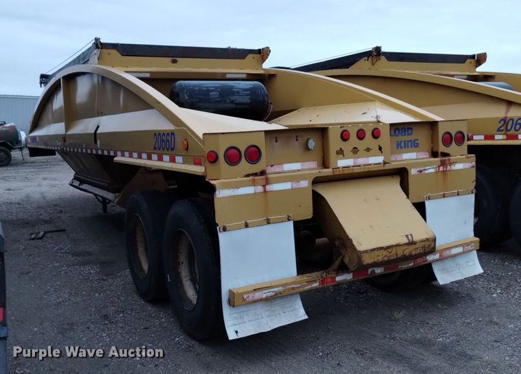 image for item DK8903 2006 Load King 2066D-37-2  bottom dump trailer