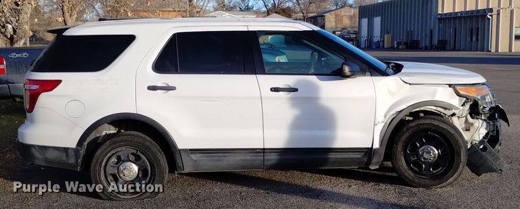 image for item DK8907 2013 Ford Explorer Police Interceptor  SUV