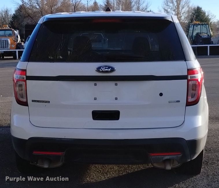 image for item DK8907 2013 Ford Explorer Police Interceptor  SUV