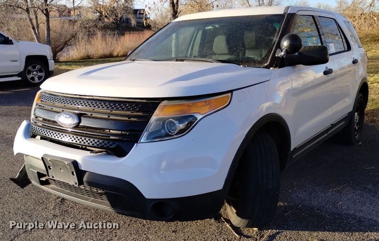 image for item DK8907 2013 Ford Explorer Police Interceptor  SUV