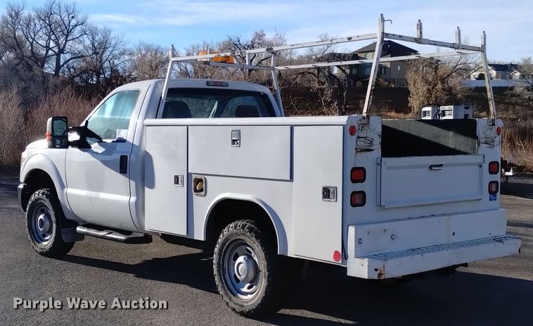 image for item DK8911 2012 Ford F250 Super Duty  utility bed pickup truck