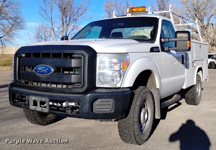 image for item DK8911 2012 Ford F250 Super Duty  utility bed pickup truck