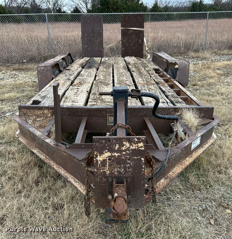 image for item DO5170 1985 Trail King TK18U-2000  equipment trailer