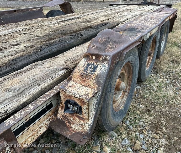 image for item DO5170 1985 Trail King TK18U-2000  equipment trailer