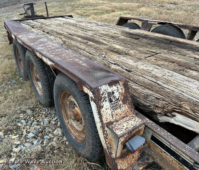 image for item DO5170 1985 Trail King TK18U-2000  equipment trailer