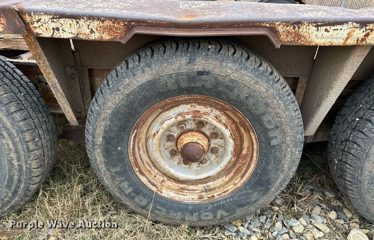 image for item DO5170 1985 Trail King TK18U-2000  equipment trailer