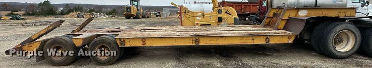 image for item DO5172 1973 Hyster Lowboy  equipment trailer