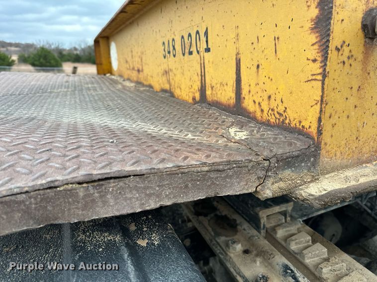 image for item DO5172 1973 Hyster Lowboy  equipment trailer