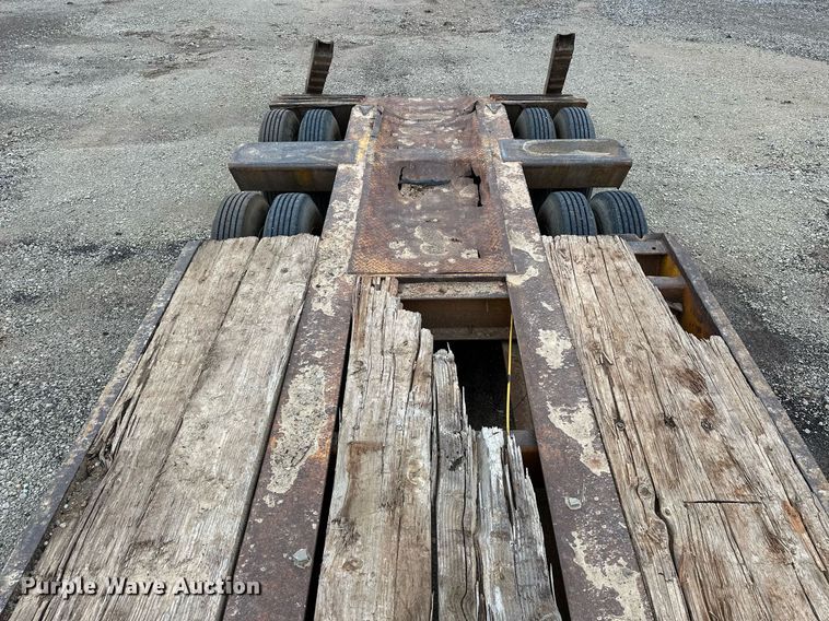 image for item DO5172 1973 Hyster Lowboy  equipment trailer