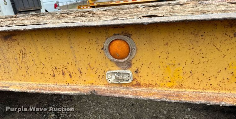 image for item DO5172 1973 Hyster Lowboy  equipment trailer