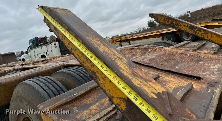 image for item DO5172 1973 Hyster Lowboy  equipment trailer