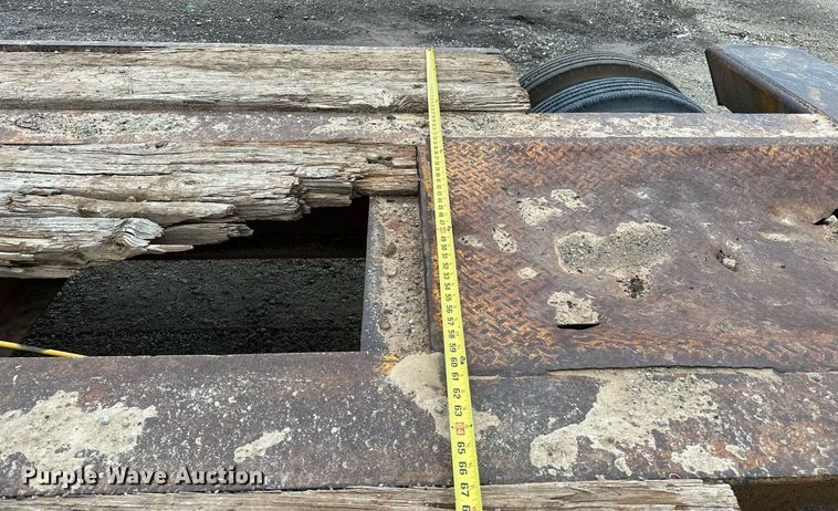 image for item DO5172 1973 Hyster Lowboy  equipment trailer