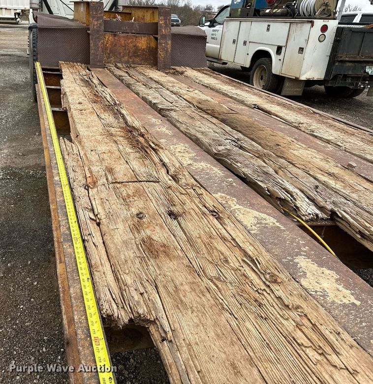 image for item DO5172 1973 Hyster Lowboy  equipment trailer