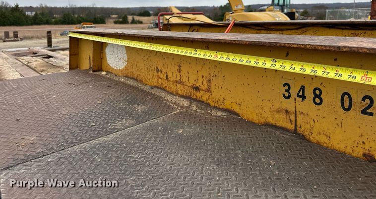 image for item DO5172 1973 Hyster Lowboy  equipment trailer