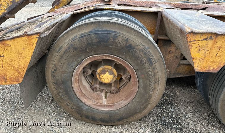 image for item DO5172 1973 Hyster Lowboy  equipment trailer