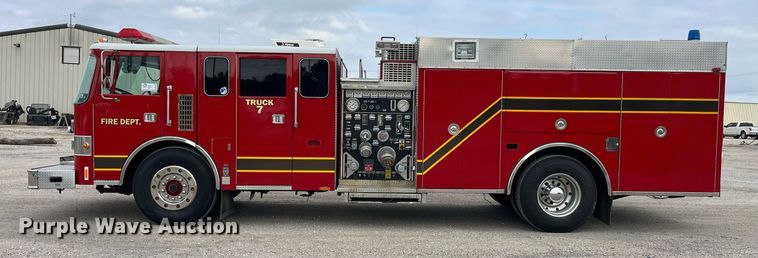 image for item DP2133 1990 Pierce Lance  pumper fire truck