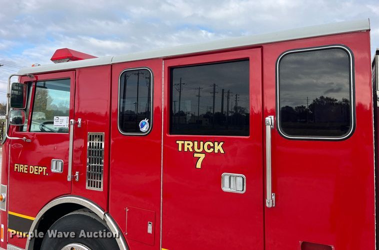 image for item DP2133 1990 Pierce Lance  pumper fire truck