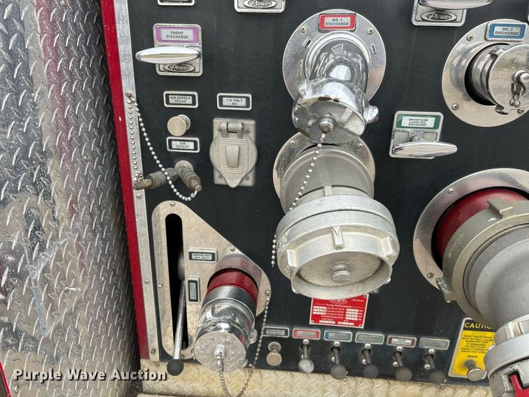 image for item DP2133 1990 Pierce Lance  pumper fire truck