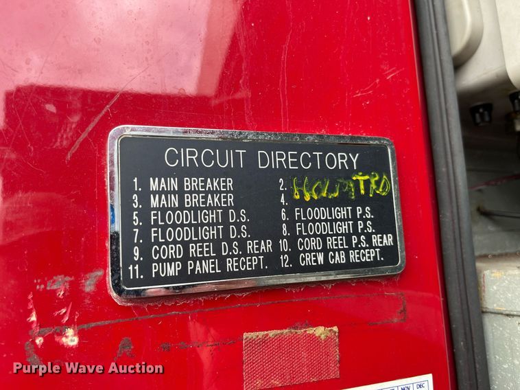 image for item DP2133 1990 Pierce Lance  pumper fire truck