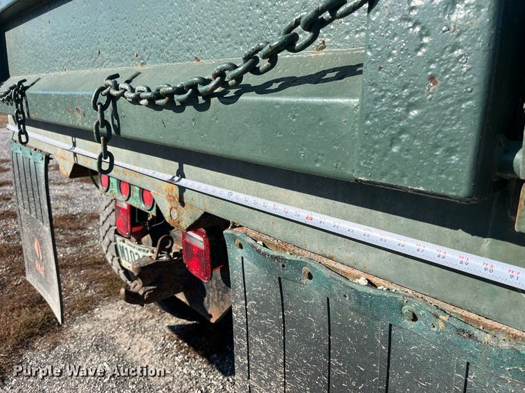 image for item DP2137 1987 International F9379-6x4  dump truck