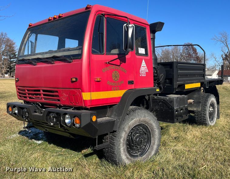 image for item DP2153 1996 Stewart & Stevenson M1078  flatbed truck