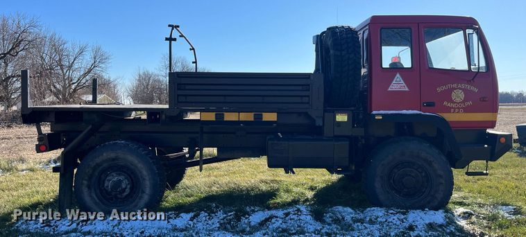 image for item DP2153 1996 Stewart & Stevenson M1078  flatbed truck