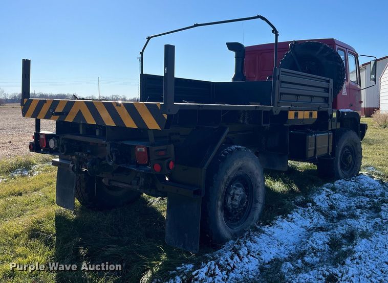 image for item DP2153 1996 Stewart & Stevenson M1078  flatbed truck