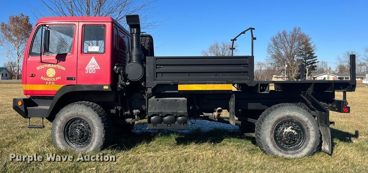 image for item DP2153 1996 Stewart & Stevenson M1078  flatbed truck