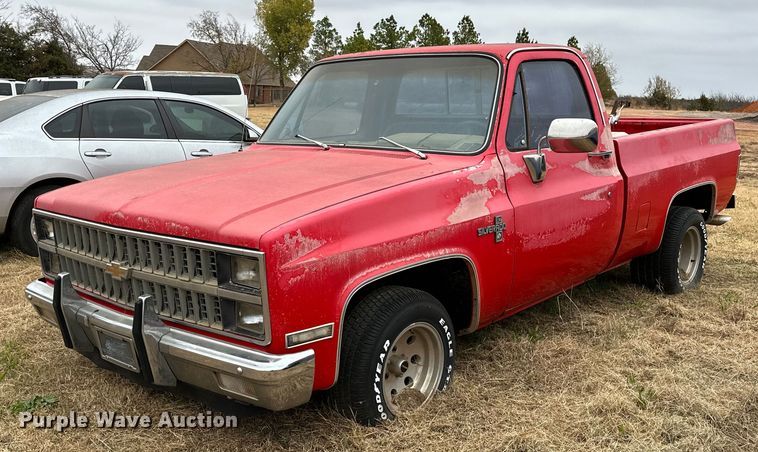 image for item DP3186 1982 Chevrolet C10  pickup truck