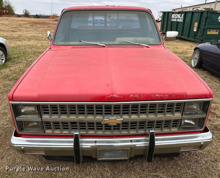 image for item DP3186 1982 Chevrolet C10  pickup truck