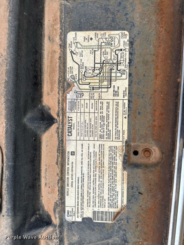 image for item DP3186 1982 Chevrolet C10  pickup truck