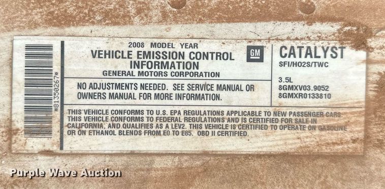 image for item DP3188 2008 Chevrolet Impala