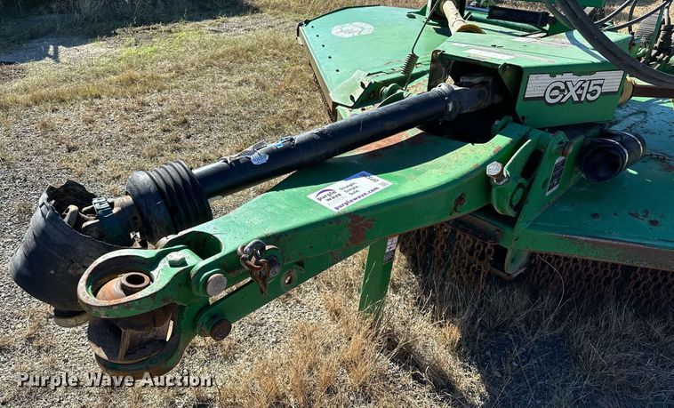 image for item DP3240 John Deere CX15  batwing rotary mower