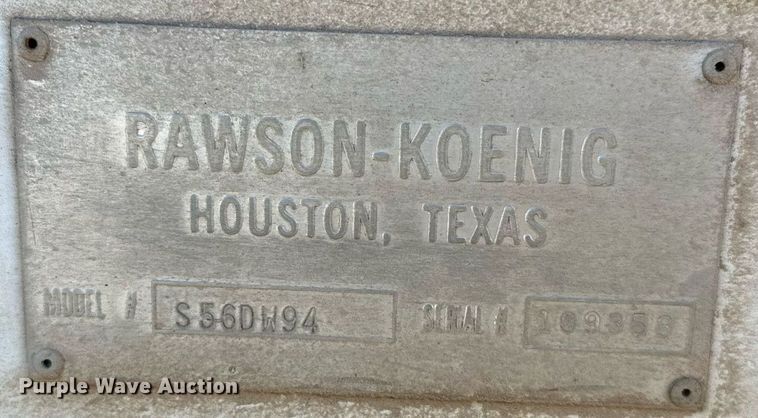 image for item DP3242 Rawson-Koenig S56DW94  utility bed