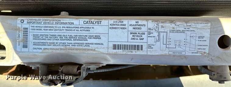 image for item DP3243 1999 Dodge Ram 1500  pickup truck