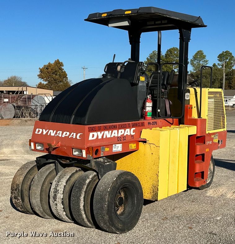 image for item DP3251 2008 Dynapac CP142  pneumatic roller