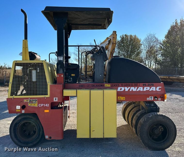 image for item DP3251 2008 Dynapac CP142  pneumatic roller