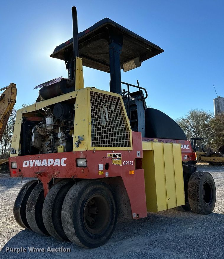 image for item DP3251 2008 Dynapac CP142  pneumatic roller
