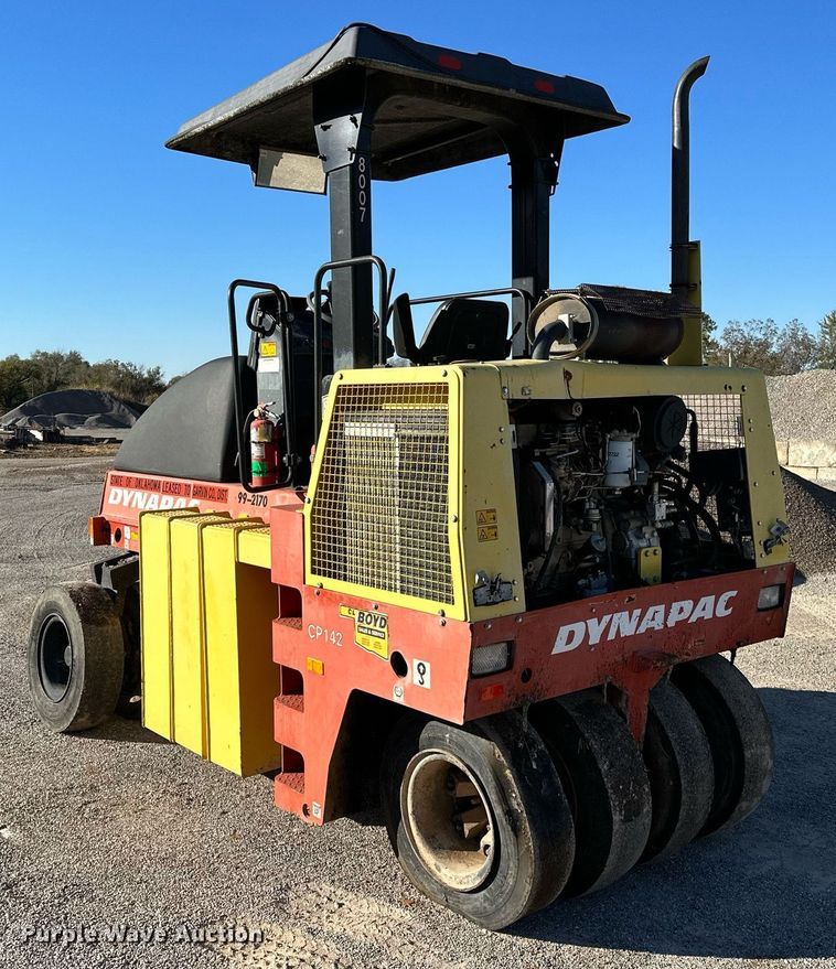 image for item DP3251 2008 Dynapac CP142  pneumatic roller