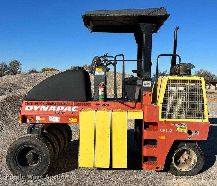 image for item DP3251 2008 Dynapac CP142  pneumatic roller