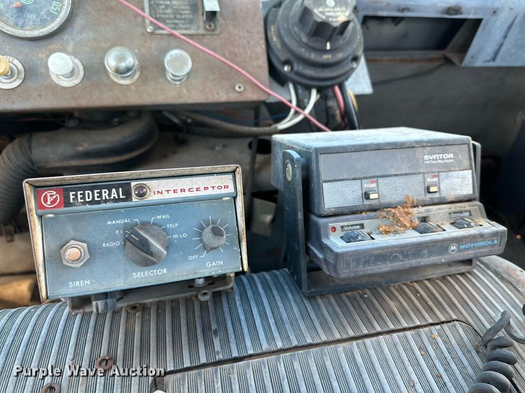 image for item DQ1505 1964 International 190  fire truck